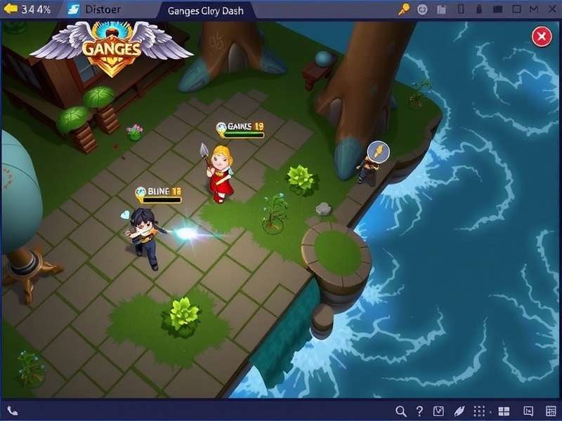 Gameplay Screenshot Ganges Glory Dash Gameplay Mechanics